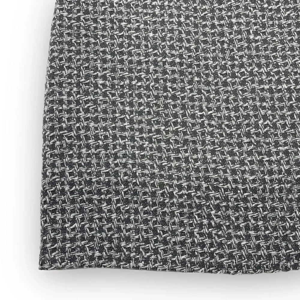 Lapis Black Gray Tweed Skirt Women’s Size Medium NWT